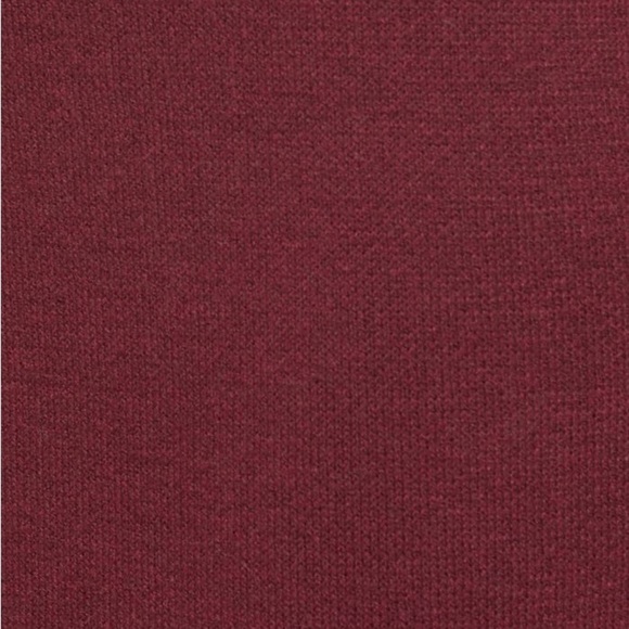 caslon Double Knit Long Sleeve Turtleneck Sweater Dress in wine color - Picture 14 of 14